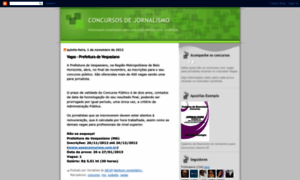 Concursosdejornalismo.blogspot.com thumbnail