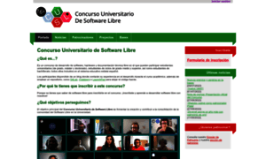 Concursosoftwarelibre.org thumbnail