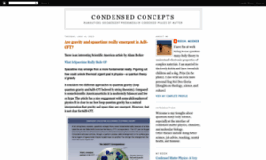 Condensedconcepts.blogspot.com thumbnail