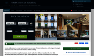 Condes-de-barcelona.hotel-rez.com thumbnail