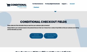 Conditionalcheckoutfields.com thumbnail