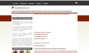 Condoleances.com thumbnail