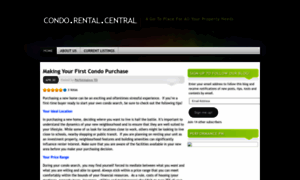 Condorentalcentral.wordpress.com thumbnail