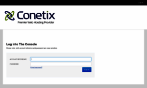 Conetix.partnerconsole.net thumbnail