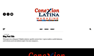 Conexionlatinamagazine.com thumbnail