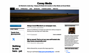 Coneymedia.wordpress.com thumbnail