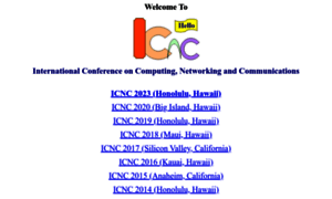 Conf-icnc.org thumbnail