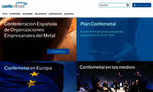 Confemetal.es thumbnail