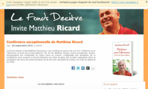 Conference-exceptionnelle-de-matthieu-ricard.evenium.net thumbnail