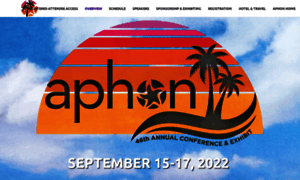 Conference.aphon.org thumbnail