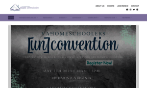 Conference.vahomeschoolers.org thumbnail