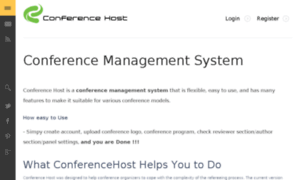 Conferencehost.in thumbnail