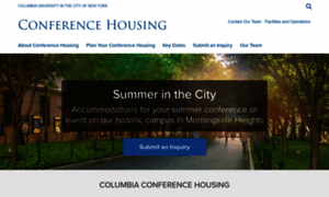 Conferencehousing.columbia.edu thumbnail