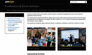Conferences-camps.appstate.edu thumbnail