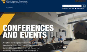 Conferences.wvu.edu thumbnail