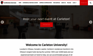 Conferenceservices.carleton.ca thumbnail
