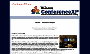 Conferencexp.net thumbnail