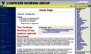 Confickerworkinggroup.org thumbnail