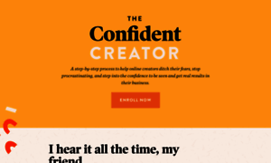 Confidentcreatorcourse.com thumbnail