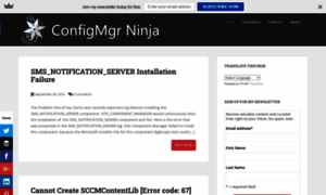 Configmgrninja.com thumbnail