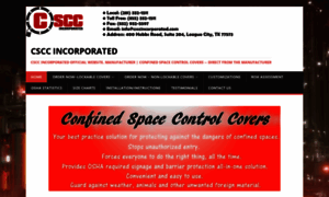 Confinedspacecontrolcovers.com thumbnail