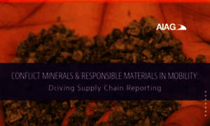 Conflictminerals.aiag.org thumbnail