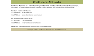 Confluence-networks.com thumbnail