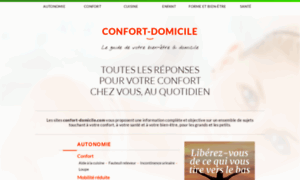 Confort-domicile.com thumbnail