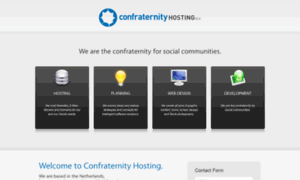 Confraternity-hosting.com thumbnail