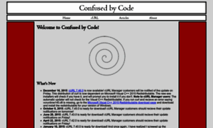 Confusedbycode.com thumbnail