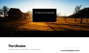 Confusionism.wordpress.com thumbnail