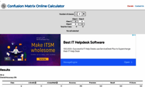 Confusionmatrixonline.com thumbnail