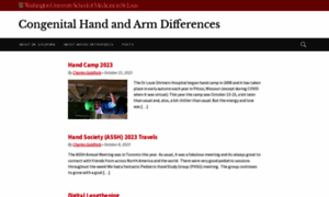 Congenitalhand.wustl.edu thumbnail