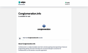 Conglomeration.info thumbnail