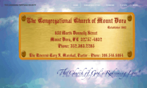 Congregationalchurchmtdora.org thumbnail