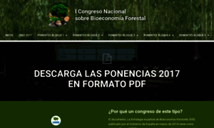 Congresobioeconomiaforestal.es thumbnail