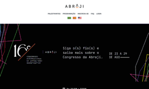 Congresso.abraji.org.br thumbnail