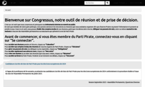 Congressus.partipirate.org thumbnail