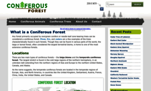 Coniferousforest.com thumbnail