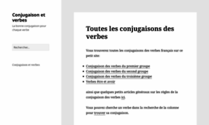 Conjugaison-et-verbes.com thumbnail