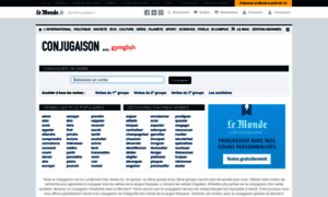 Conjugaison.lemonde.fr thumbnail