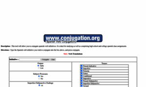 Conjugation.org thumbnail