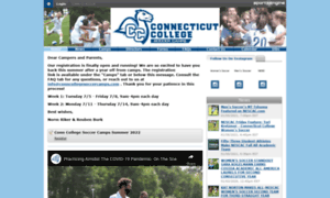 Conncollegesoccercamps.com thumbnail