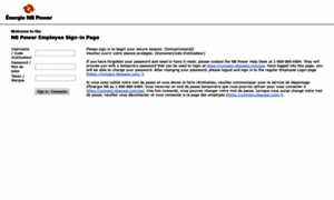 Connect.nbpower.com thumbnail