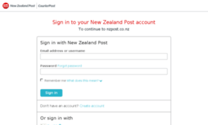 Connect.nzpost.co.nz thumbnail