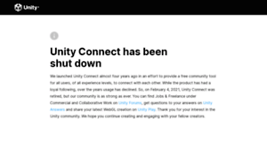 Connect.unity.com thumbnail
