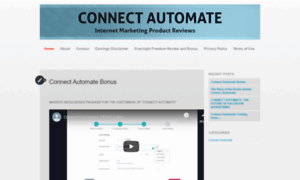 Connectautomatebonus.com thumbnail