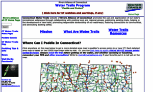 Connecticutwatertrails.org thumbnail