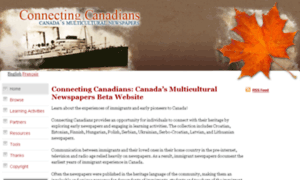 Connectingcanadians.org thumbnail