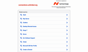 Connections-unlimited.org thumbnail